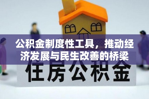 林园公积金制度性工具，推动经济发展与民生改善的桥梁