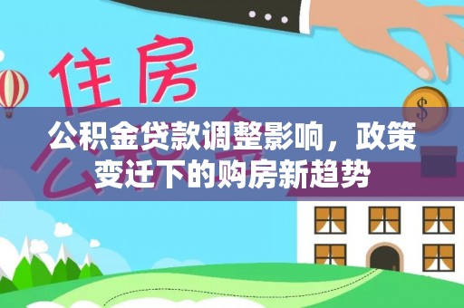 林园公积金贷款调整影响，政策变迁下的购房新趋势