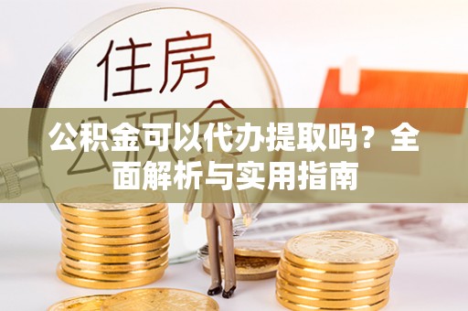 林园公积金可以代办提取吗？全面解析与实用指南