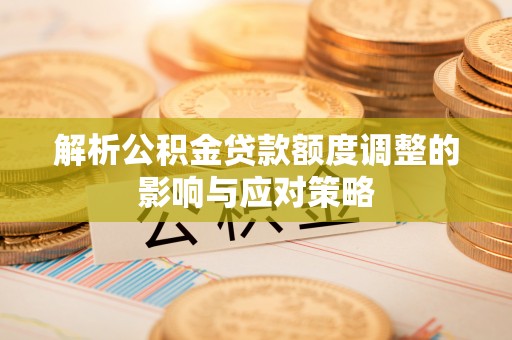 林园解析公积金贷款额度调整的影响与应对策略