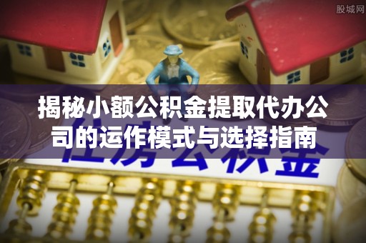 林园揭秘小额公积金提取代办公司的运作模式与选择指南