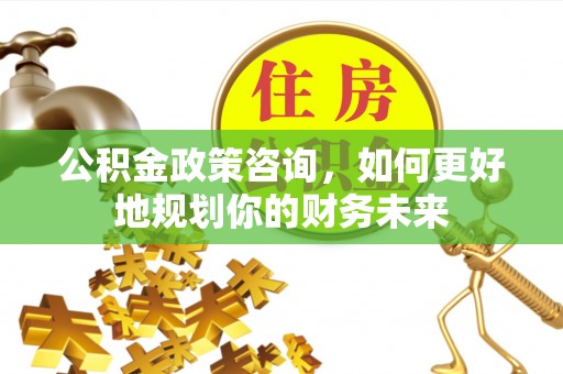 林园公积金政策咨询，如何更好地规划你的财务未来