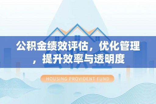 林园公积金绩效评估，优化管理，提升效率与透明度
