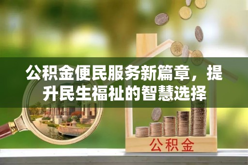 林园公积金便民服务新篇章，提升民生福祉的智慧选择
