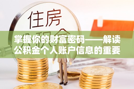 林园掌握你的财富密码——解读公积金个人账户信息的重要性