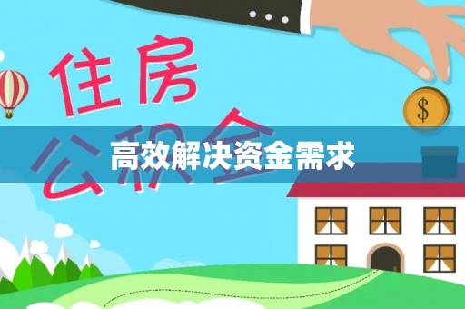 林园高效解决资金需求