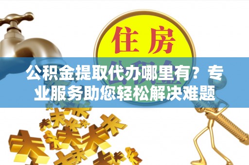 林园公积金提取代办哪里有？专业服务助您轻松解决难题