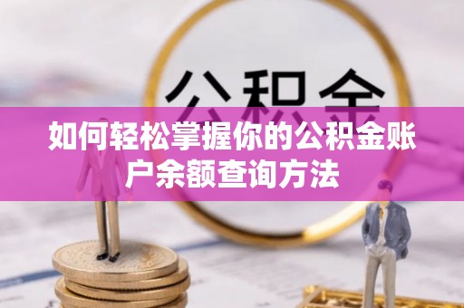 林园如何轻松掌握你的公积金账户余额查询方法