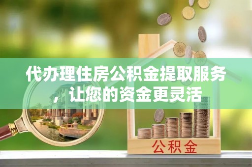林园代办理住房公积金提取服务，让您的资金更灵活