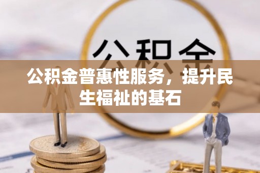 林园公积金普惠性服务，提升民生福祉的基石