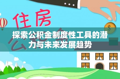 林园探索公积金制度性工具的潜力与未来发展趋势