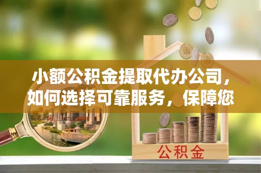 林园小额公积金提取代办公司，如何选择可靠服务，保障您的资金安全