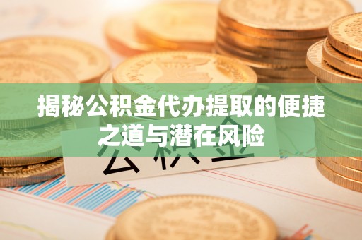 林园揭秘公积金代办提取的便捷之道与潜在风险