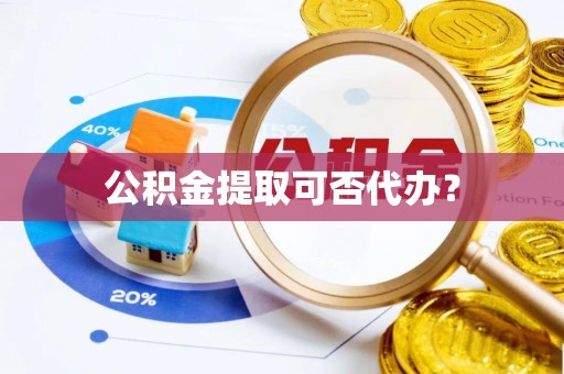 林园公积金提取可否代办？