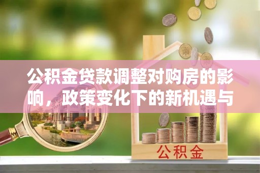 林园公积金贷款调整对购房的影响，政策变化下的新机遇与挑战