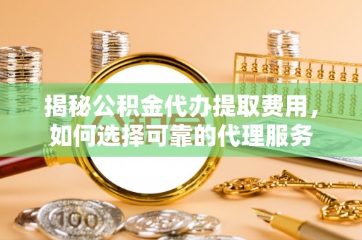 林园揭秘公积金代办提取费用，如何选择可靠的代理服务