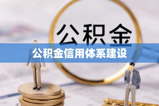 林园公积金信用体系建设