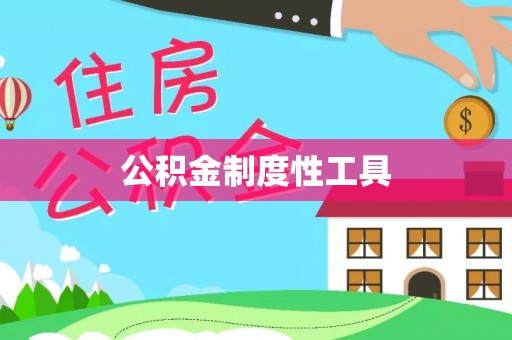 林园公积金制度性工具